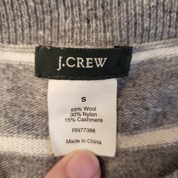 J. Crew Striped Sweater - Picture 2 of 5